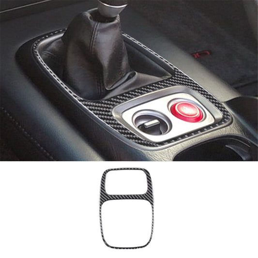 Gear Shift Outer Frame Decor Trim Cover Carbon Fiber for Honda S2000 2000-2003