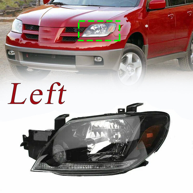 for Mitsubishi Outlander 2003 2004 2005-2006 Left Front Headlight Head Lamp