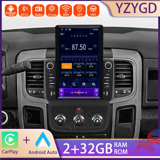 9.7 Android Carplay for Dodge for Ram 1500 2500 3500 2013-2018 GPS Car Radio Stereo