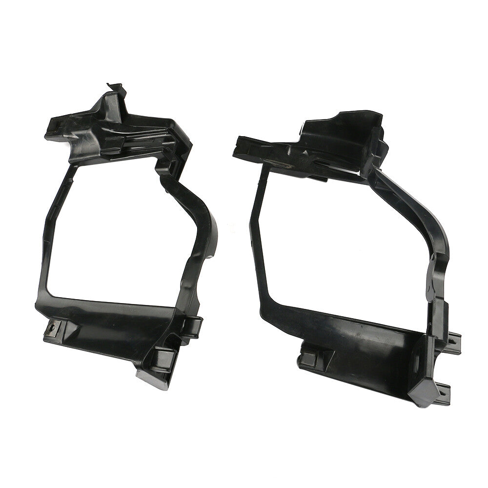 Pair Left Right Headlight Mount Bracket for BMW E60 E61 5-Series 525i 528i 530i