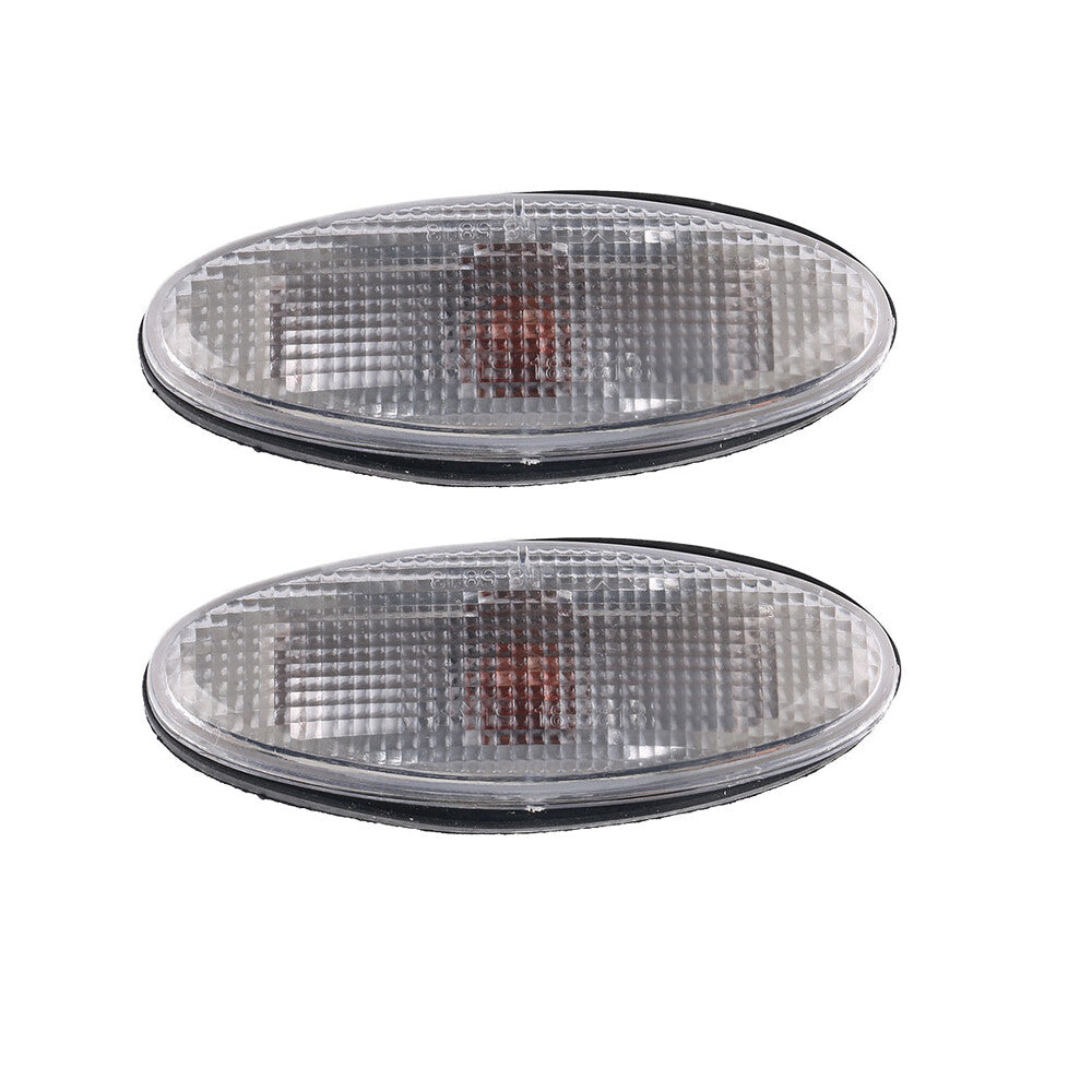 2pcs Side Marker Lights Clear Lens for Mazda Protege 2001-2003 Tribute 2001-2006