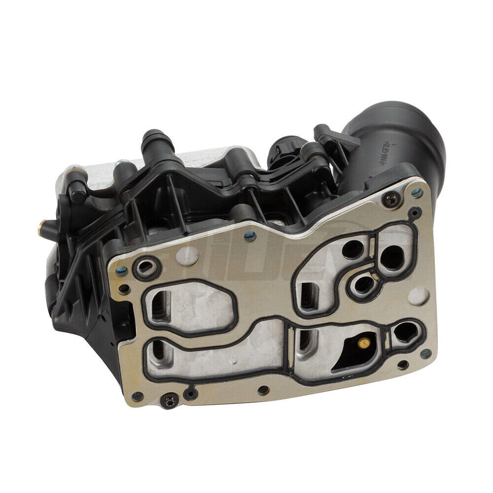 New oil cooler filter assembly for BMW 328d, 535d, X3, and X5 diesel engines 11428507697