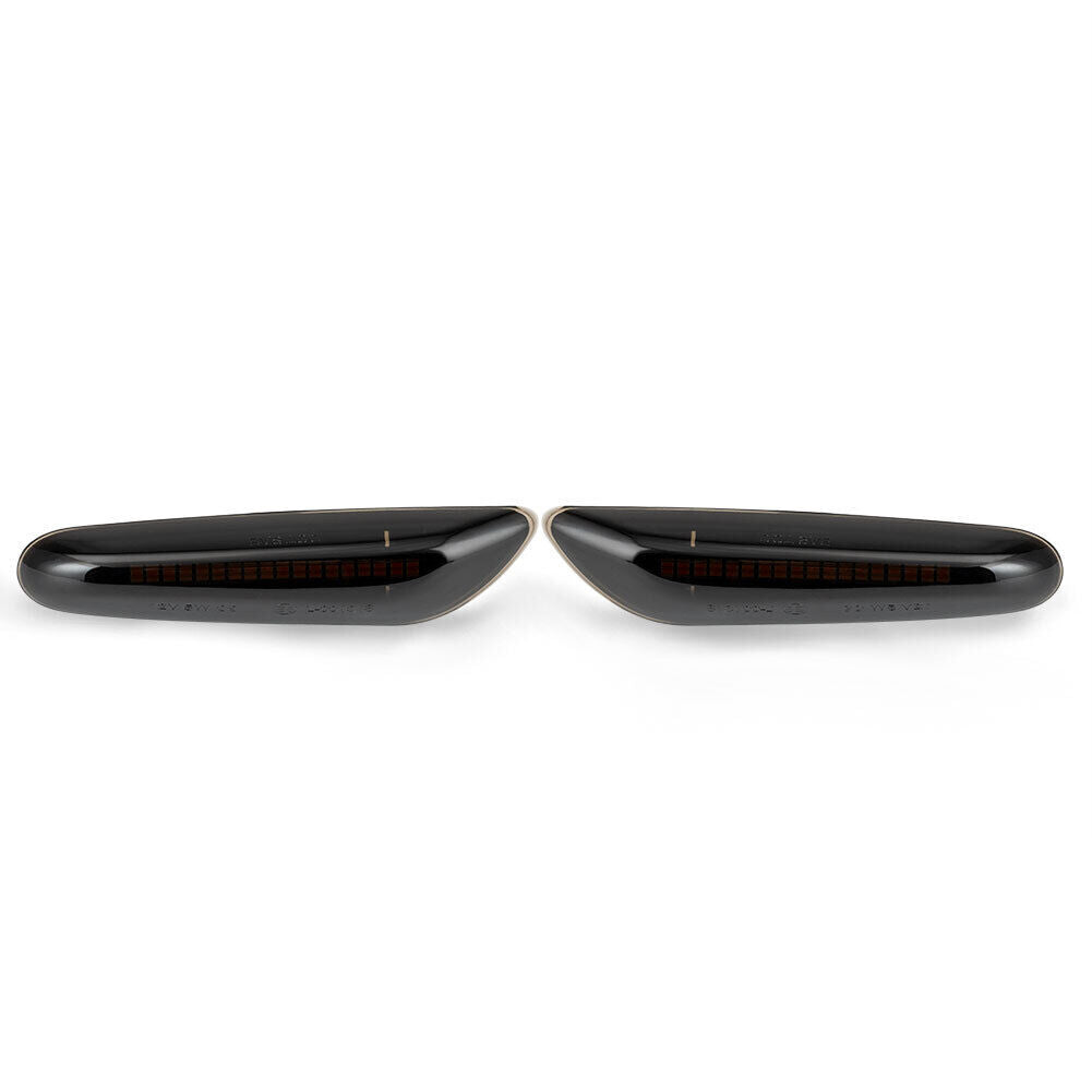 for BMW E82 E88 E90 E92 SMOKE LED Side Marker Lights Turn Signal Blinker Lamps