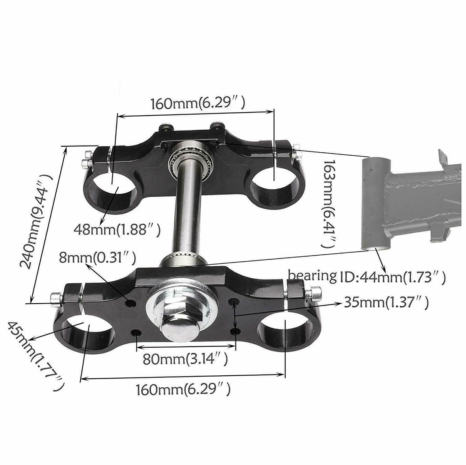 Shock Swingarm fork + 17-inch and 14-inch wheels 90/100-14 and 70/100-17 Dirt bike razor