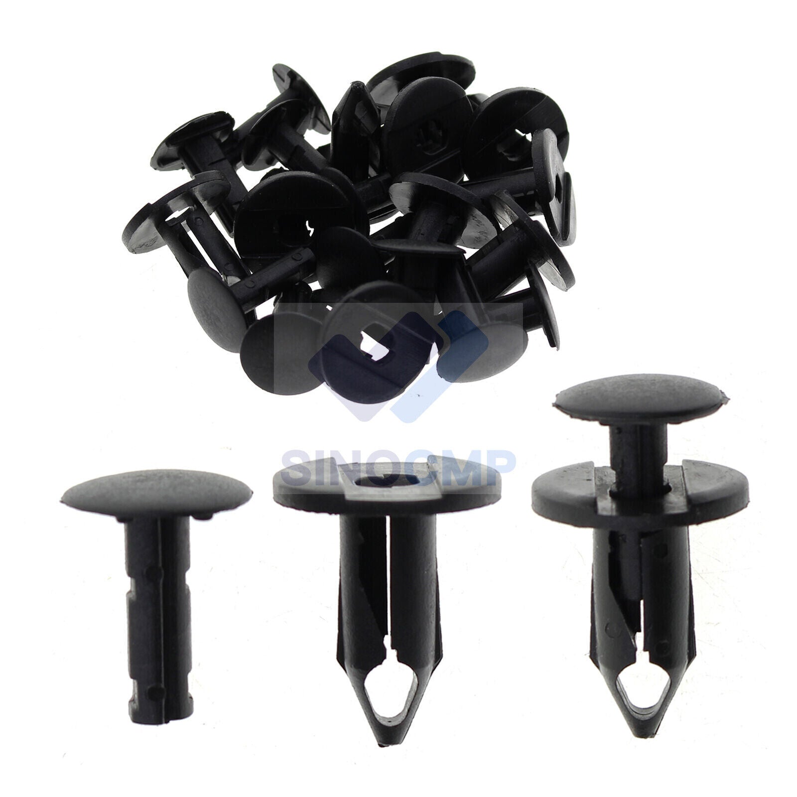 40 pcs Car Body/Bumper Push Pin Rivet Retainer Trim Moulding Clip Accessories