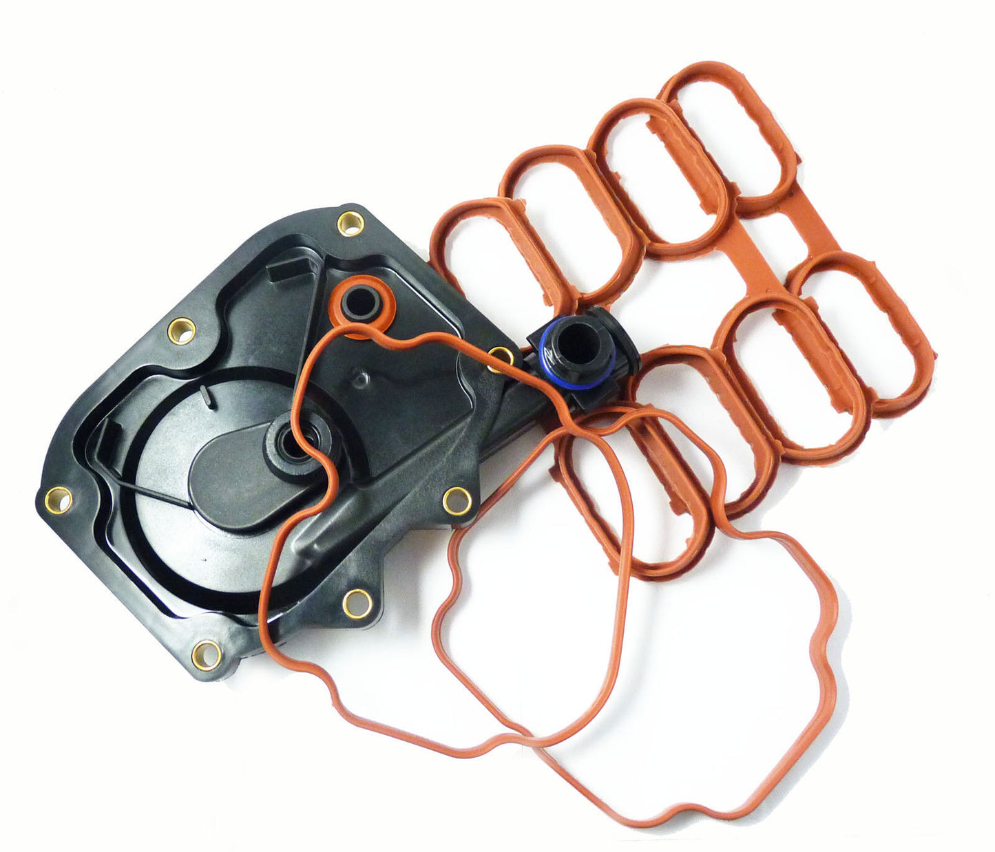 for BMW 540i 740i 840Ci 4.4L Intake Manifold Cover  Gasket Kit 11611729728 New