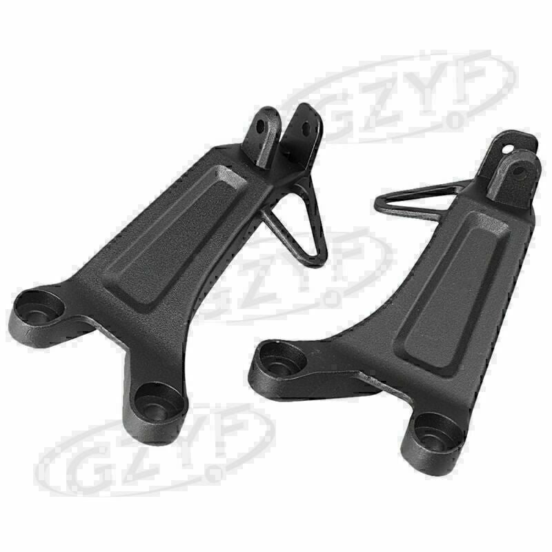 Rear Passenger Footrest Foot Pegs Brackets for Honda CBR 600RR 2003-2004 Motor
