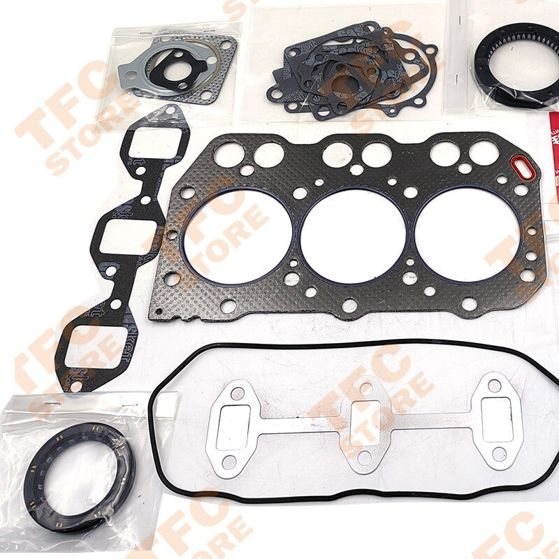 New 3TN72 Full Gasket Set with Head Gasket Compatible for Yanmar Engine