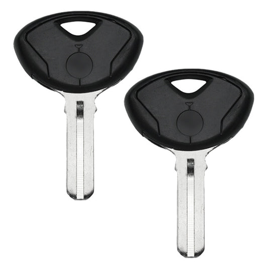 2x Uncut Blank Ignition Key Blade Fit for BMW F650 F800 F650G F800G S1000RR