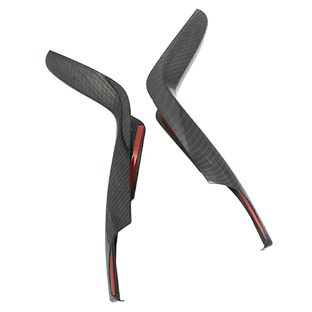 Carbon Fiber Gear Shift Panel Stripe Cover Trim for Honda for Civic 10th 2016-2018