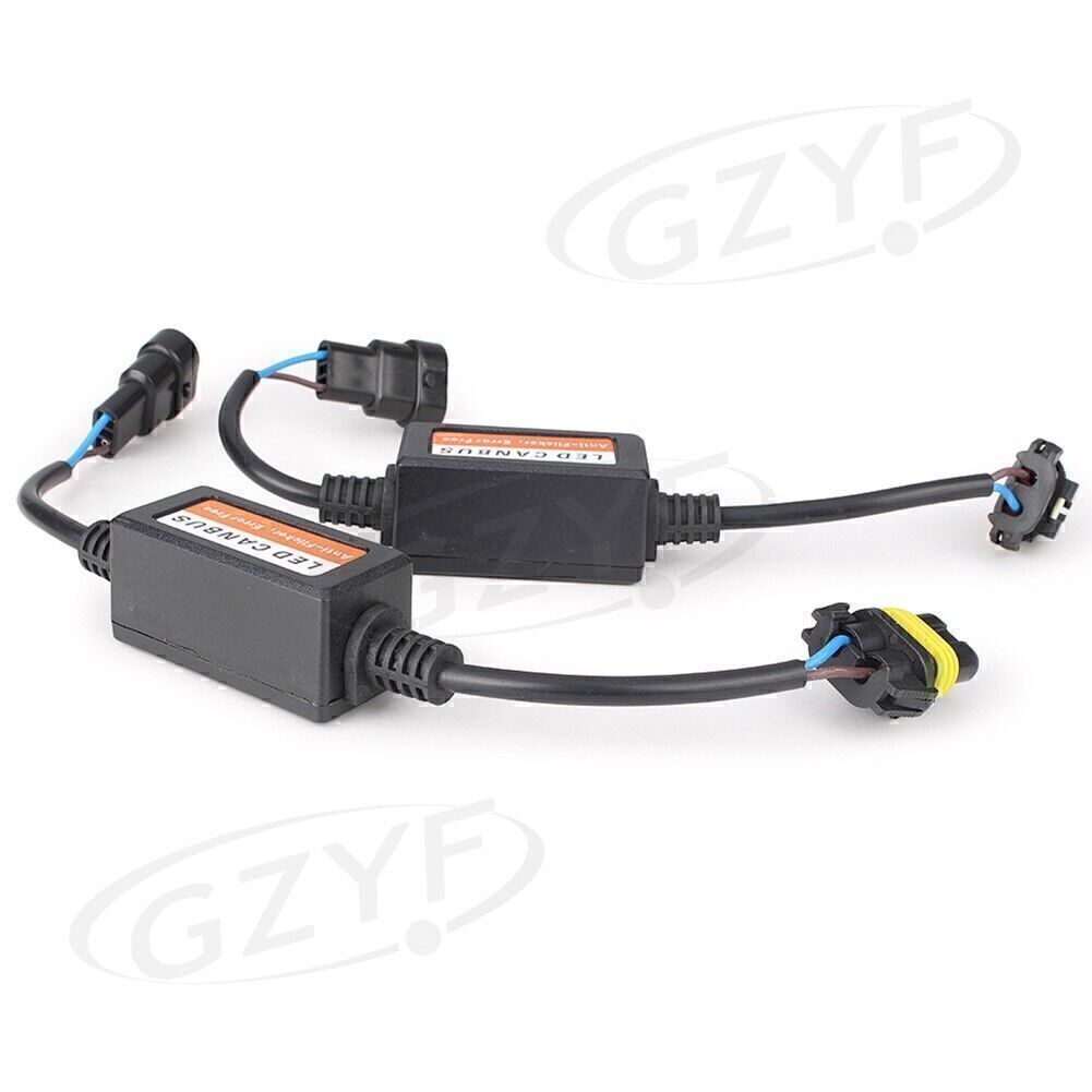 12V 9006 LED Canbus Load Resistor Decoder Light Error Free Canceller Decoder