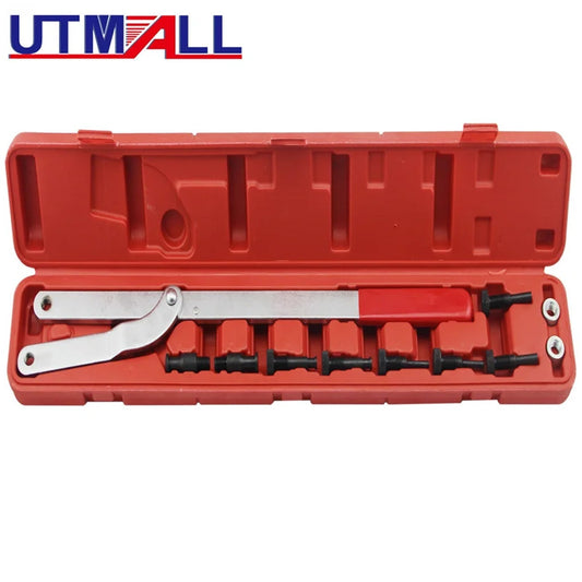 Universal Camshaft Puller Pulley Fan Clutch Removal Bracket Tool Kit