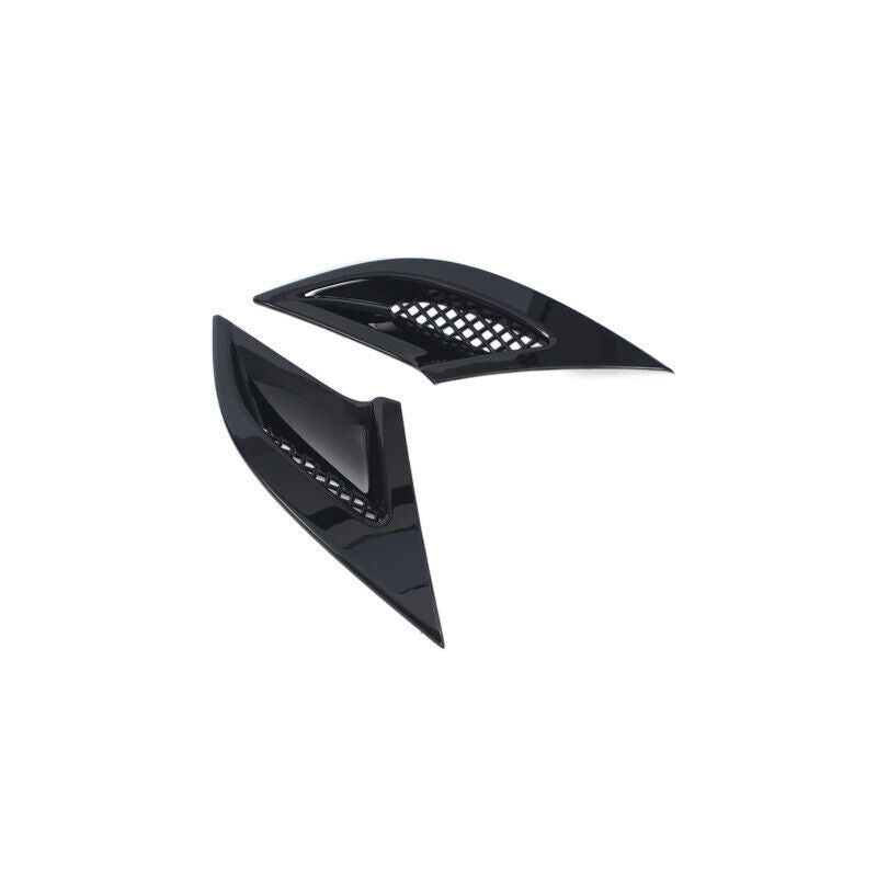 2X Black LeftRight Front Bumper Fog Lamp Cover Trim for Honda Accord 2023-2024
