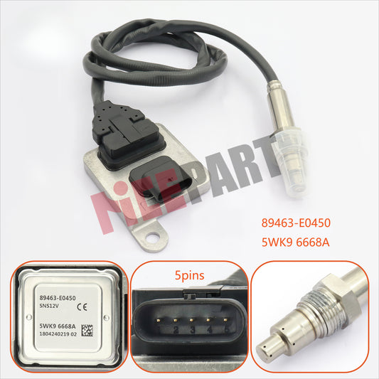 89463-E0450 NOx sensor, compatible with for Toyota for Hino trucks.