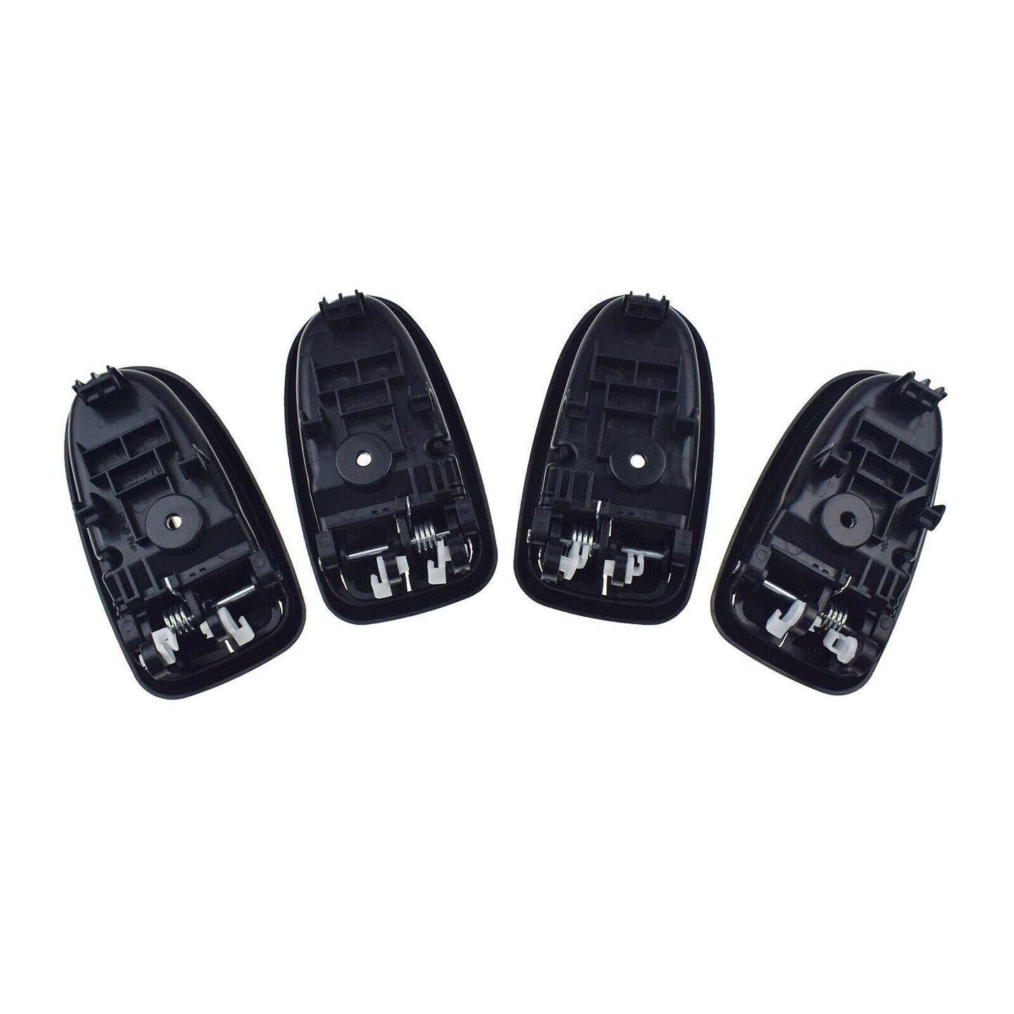for Hyundai Matrix Lavita 01-10 Set of 4 Interior Door Handles Black FL RL RR