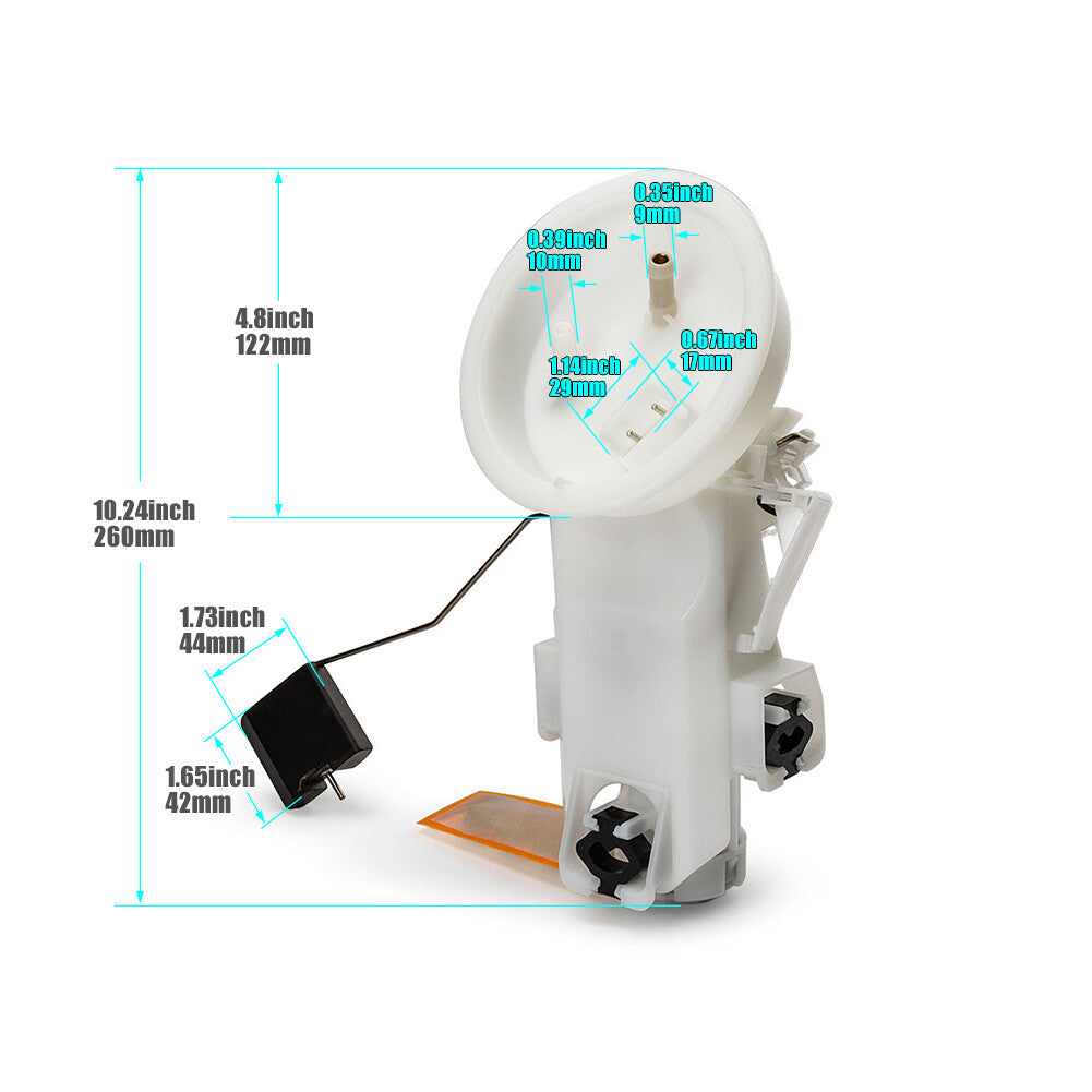 1x 16146756323 NEW Fuel Pump Assembly Fits for BMW Z3 E36 1996-2002 1.9L 2.0L AU