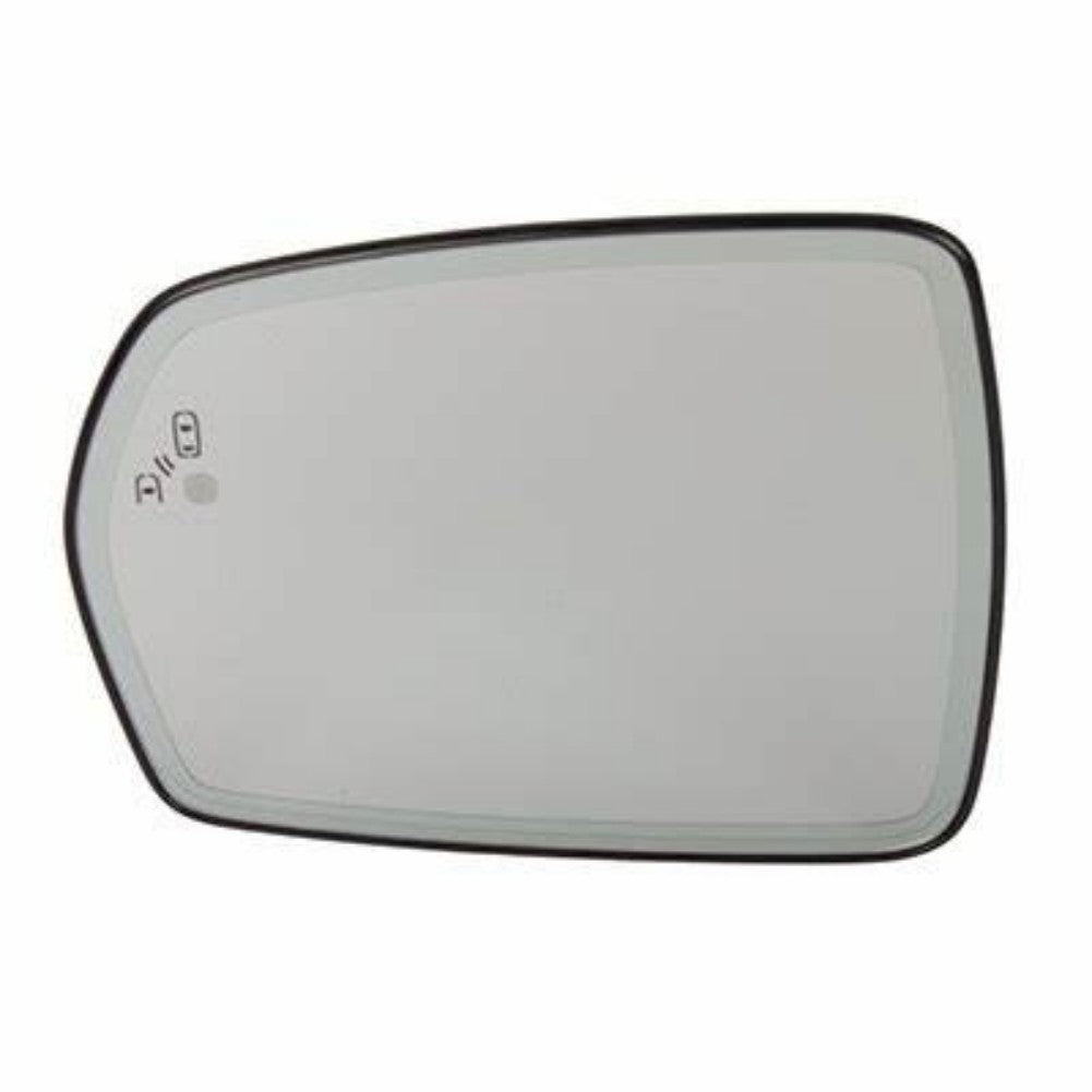 Blind spot detection for heated mirrored glass is applicable to for Ford Edge 15-23