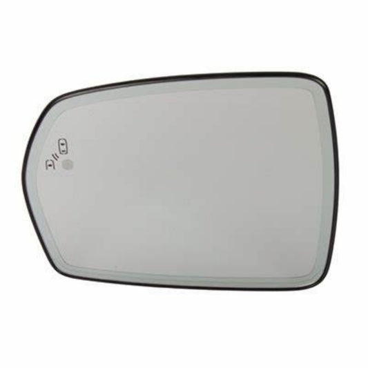 Blind spot detection for heated mirrored glass is applicable to for Ford Edge 15-23
