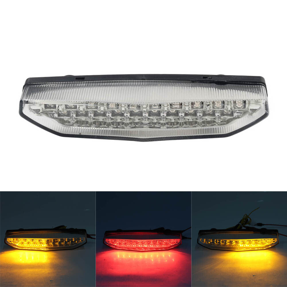 Motorcycle LED Brake Tail Light Turn Signal Lamp for Kawasaki ZX-6R 07-08