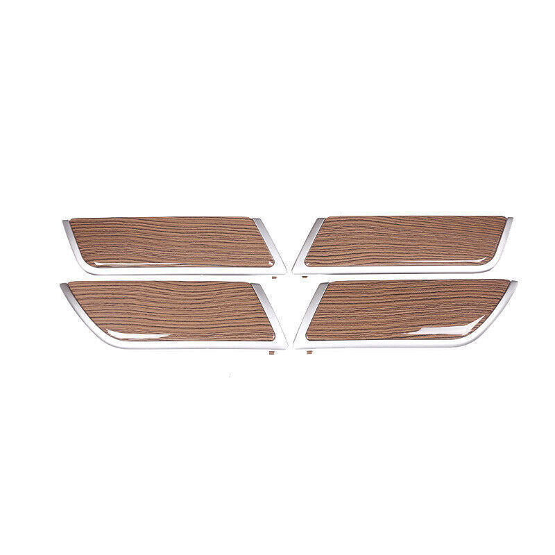 4X Sands Wood Grain Interior Door Panel Cover for Land Rover Discovery 5 2017-20