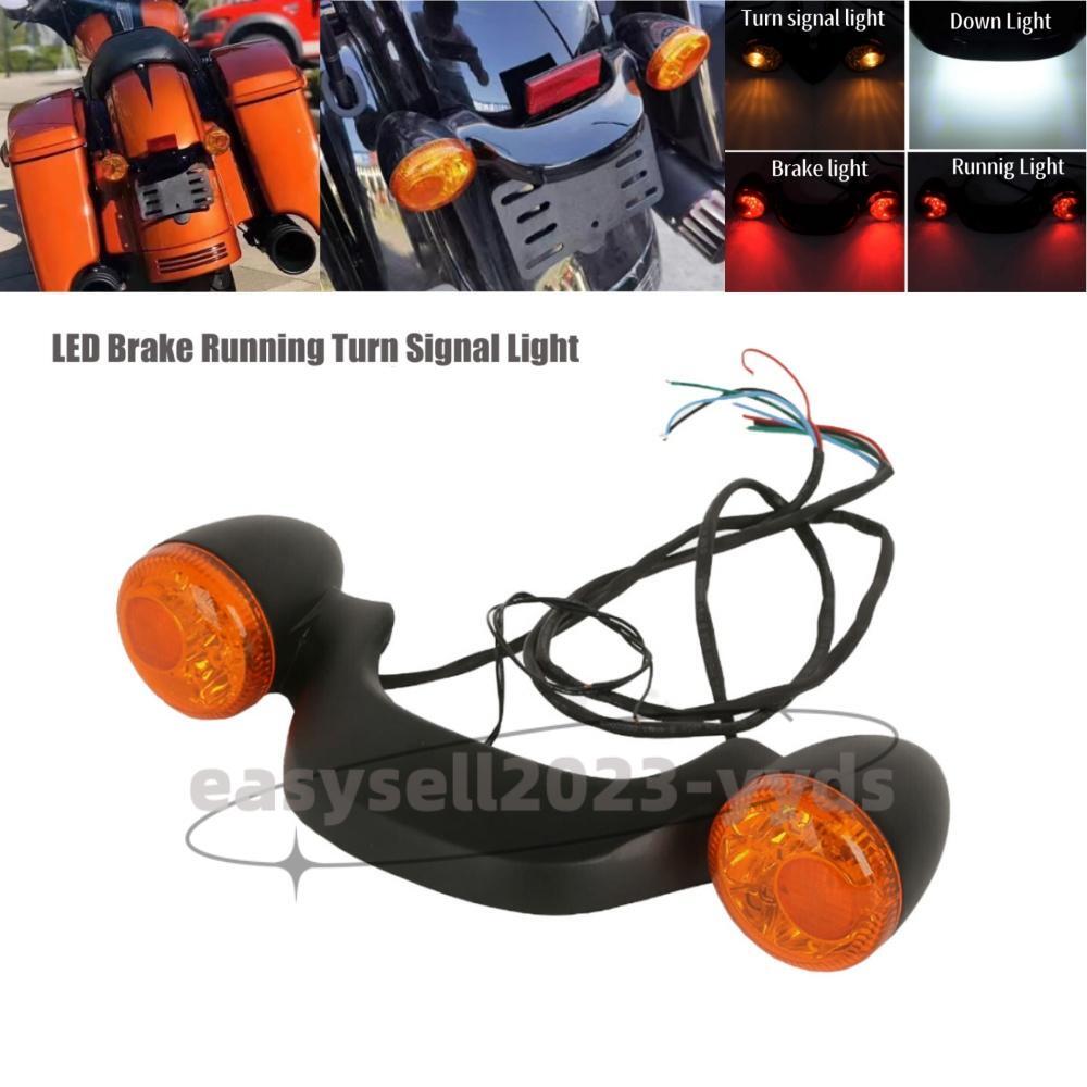 Rear Turn Signal LED Brake Light Bar for Harley Touring Road King FLHRXS 2017-21