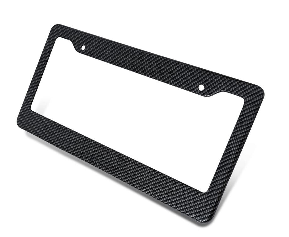 Suitable  for ford  license plate frame cover caps, trunk black carbon fiber