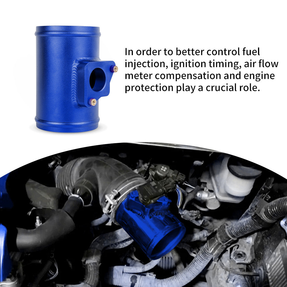 3/76mm for Subaru for Suzuki MAF Mass Air Flow Sensor Mount Adapter Tube