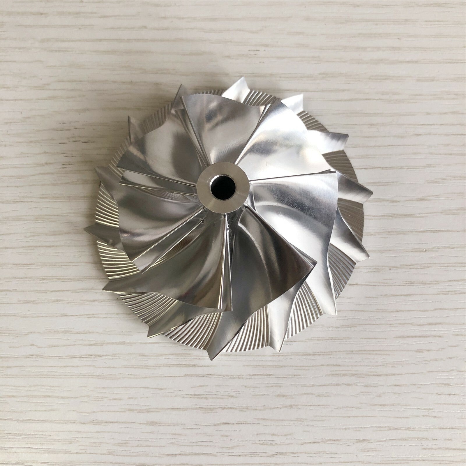 TD06 Reverse 62.30/86.15 mm 7+7 Blade Performance Turbine Billet Compressor Wheel