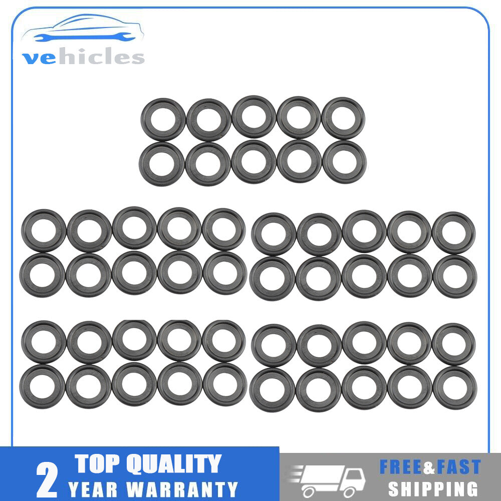50-piece pack 12616850 M11 universal rubber drain plug gaskets suitable for general use 3536966 new