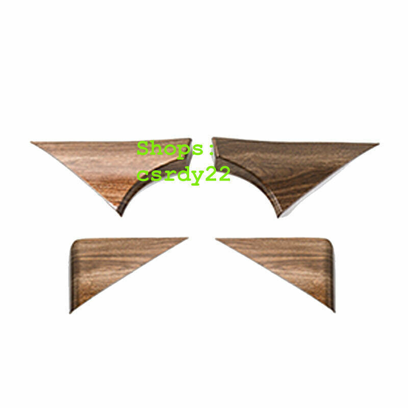 Inner Door Panel Strip Cover Trim 4X for Nissan Armada Y62 2017-2020 Wood Grain