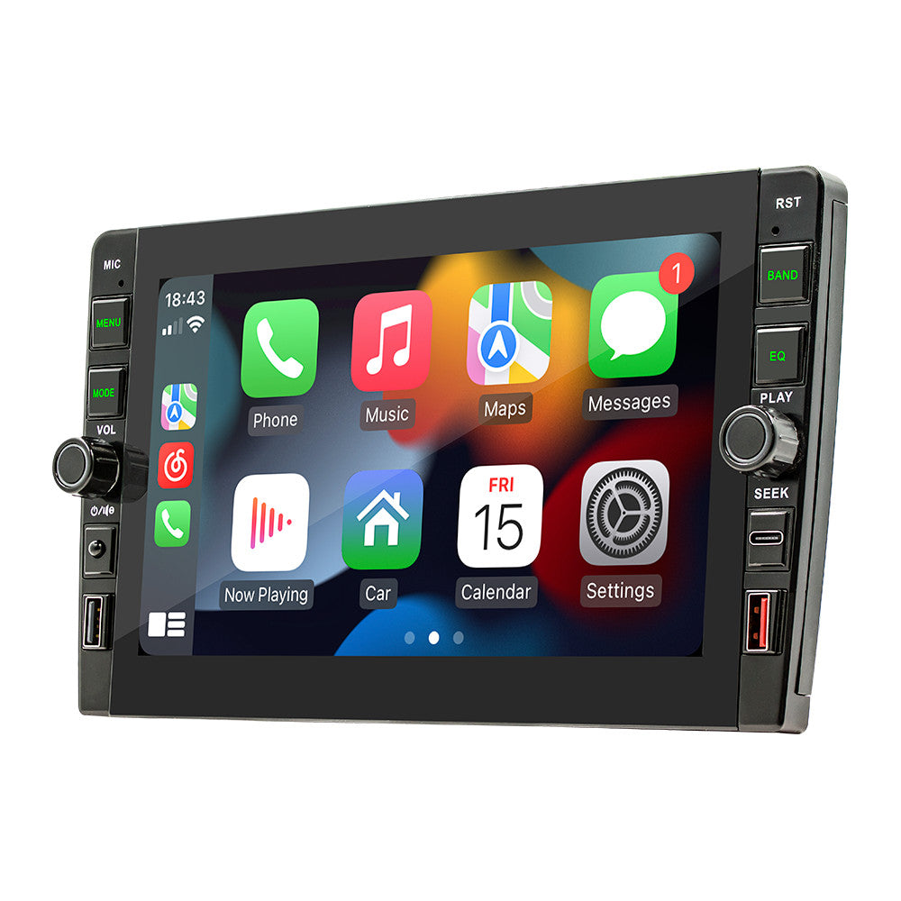 Car GPS Navigation 9in Double Din Android Multimedia Player Carplay Android Auto