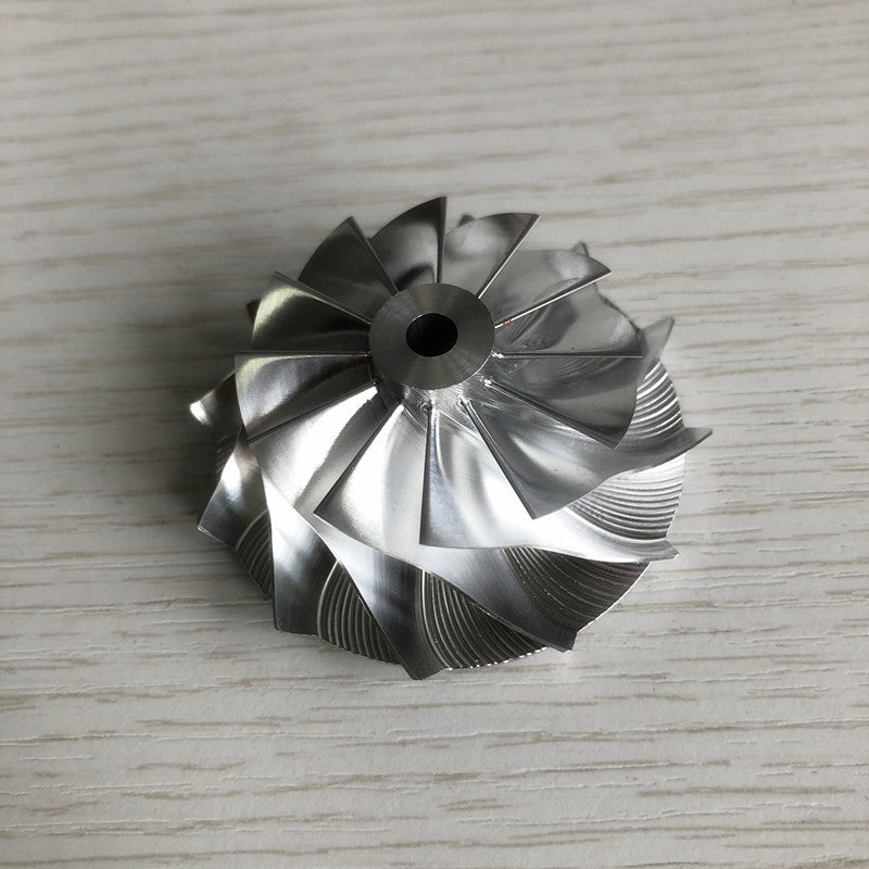 TD04H 13C 40.00/53.00 mm 12+0 blade performance turbine blank compressor wheel