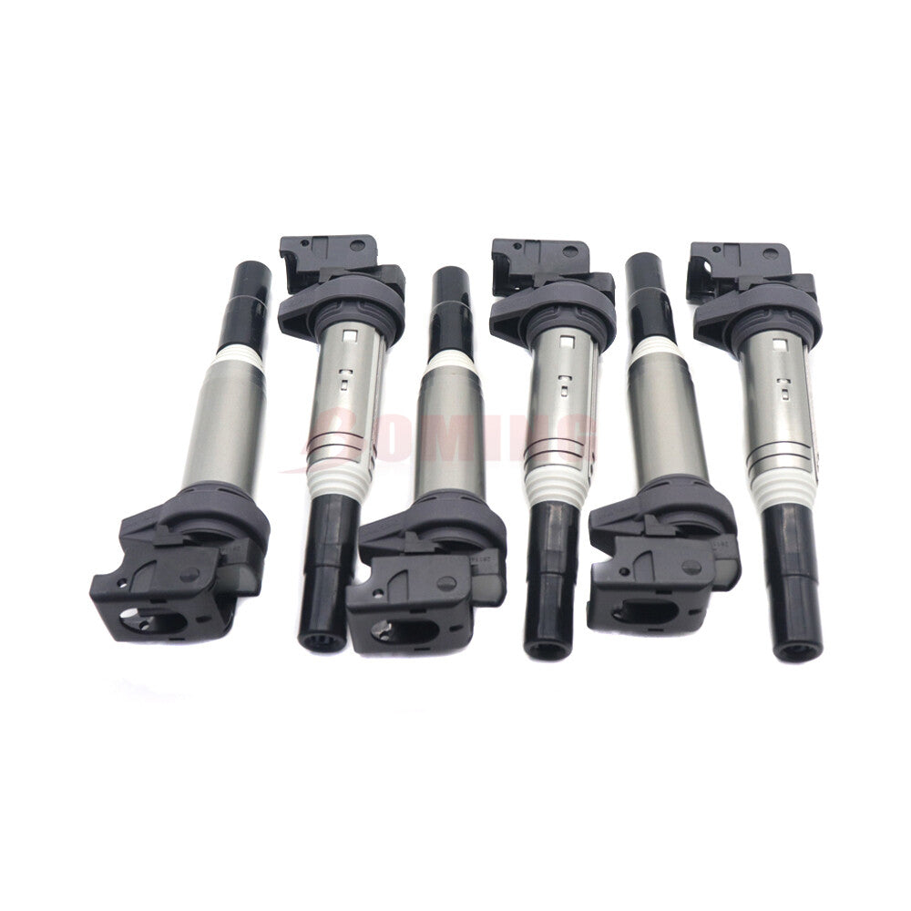 6PCS Ignition Coils 12138616153 for BMW 325i 328i 335 525 528 530 535 0221504470