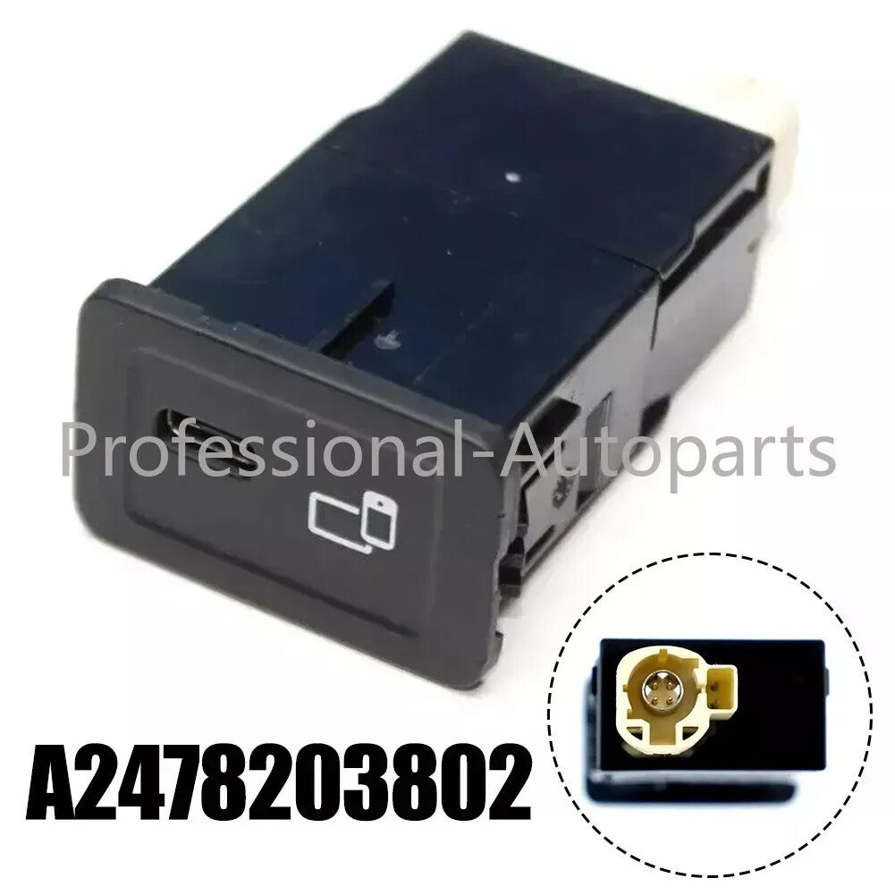 2478203802 USB Type-C interface for Mercedes-Benz GLA B GLB