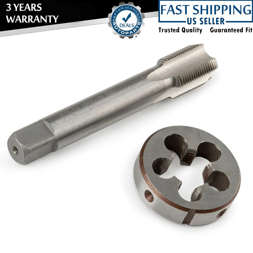 1 Set 5/8-24 NEW Tap and Die Set UNF HSS Threading Gunsmithing (5/8 x 24 )