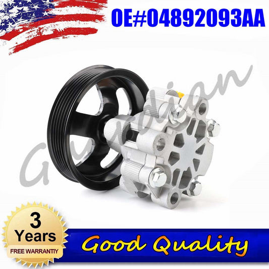 new power steering pump with pulley 04892093AA. Compatible with for Dodge Magnum charger.