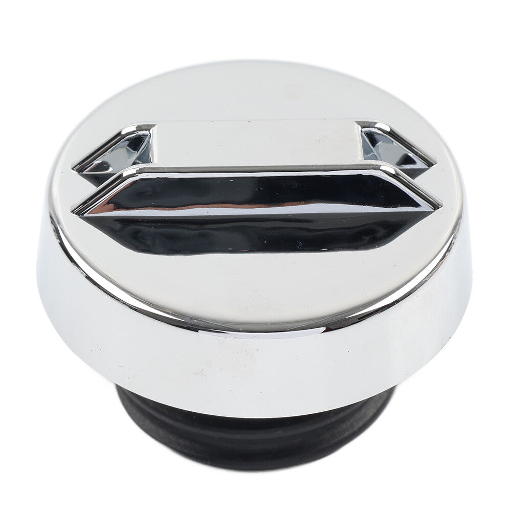 Chrome Vented Gas Fuel Tank Cover for Harley Fat Boy Electra Street Road Glide
