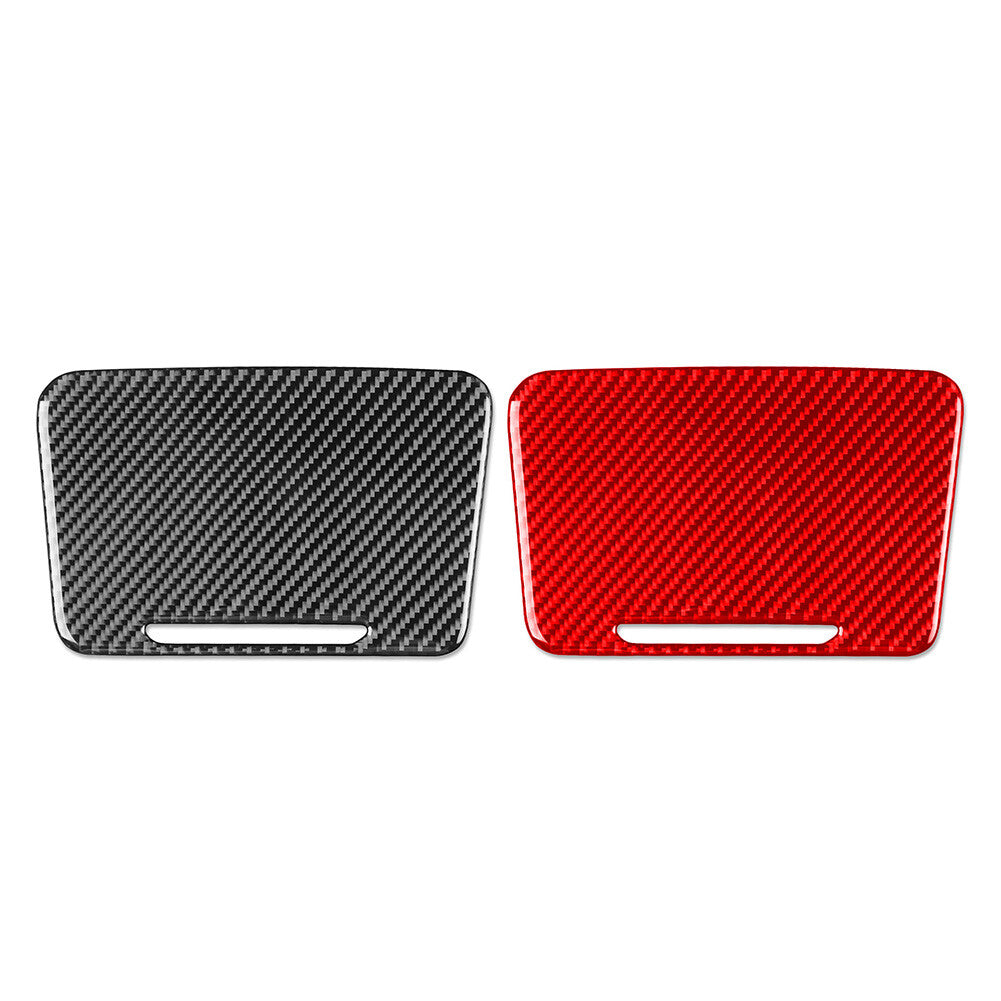 Carbon Fiber Center Console Storage Box Panel Trim Cover for Kia Forte Cerato K3