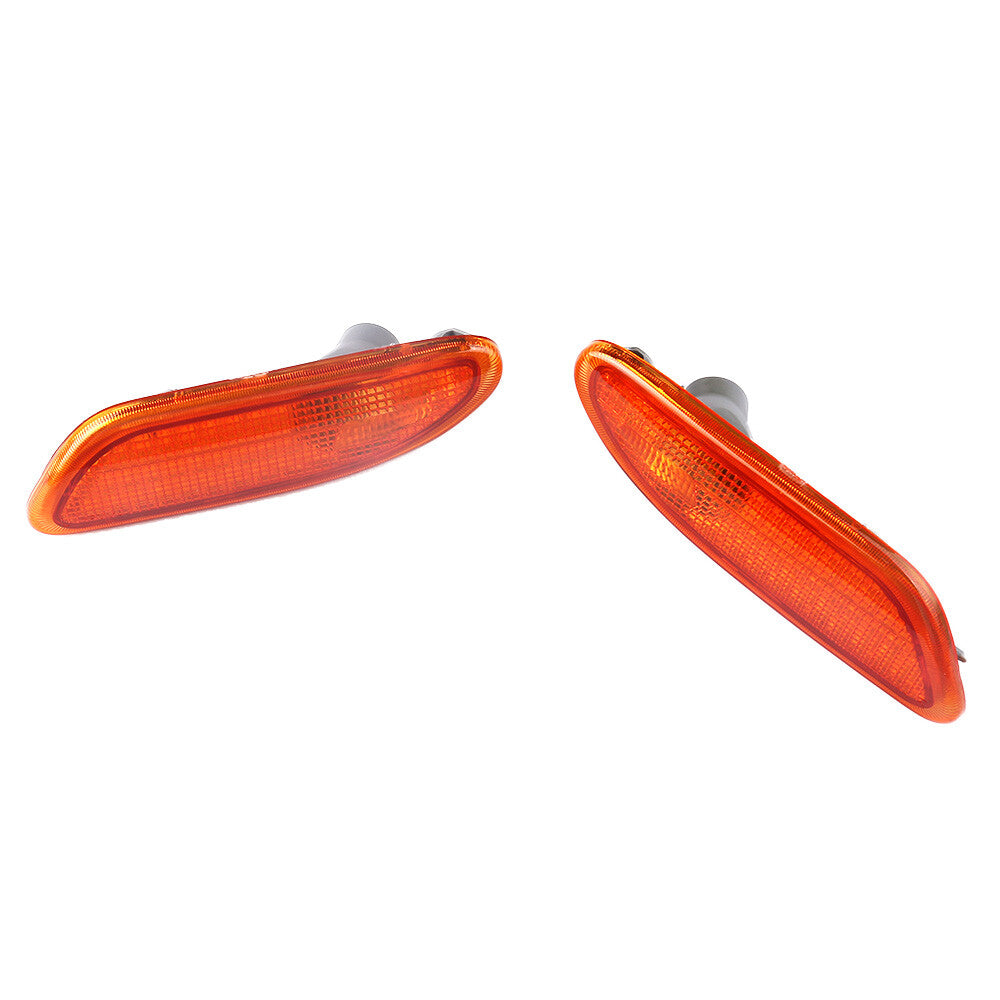 2Pcs For 2001-2007 C-Class W203 Left+Right Marker In Bumper Turn Signal Light