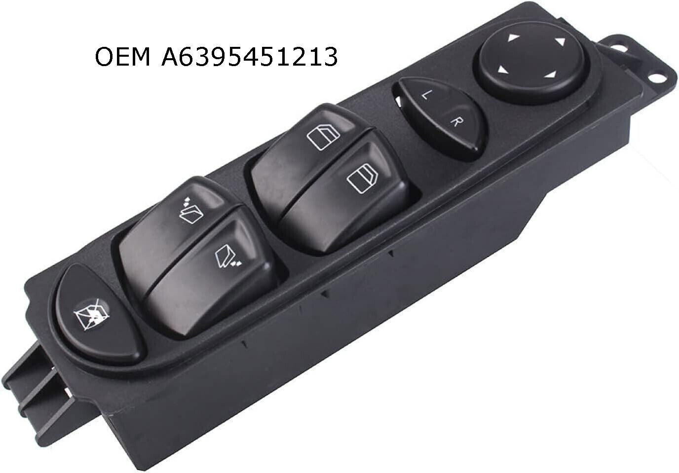 Fits for Benz W639 2006-2013 A6395451213 Master Power Window Switch Driver Side