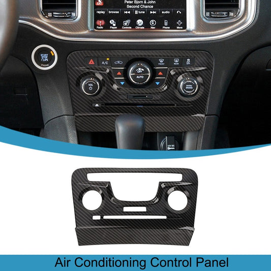 Central Control Air Conditioning Panel Cover Tirm for Dodge Charger 2011-2014