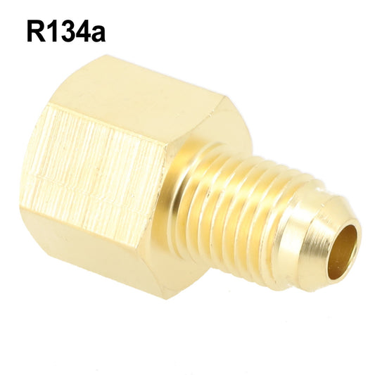 R134A R12 Car Conditioner Adapter Quick Coupling 1/2 ACME Female 1/4 SAE