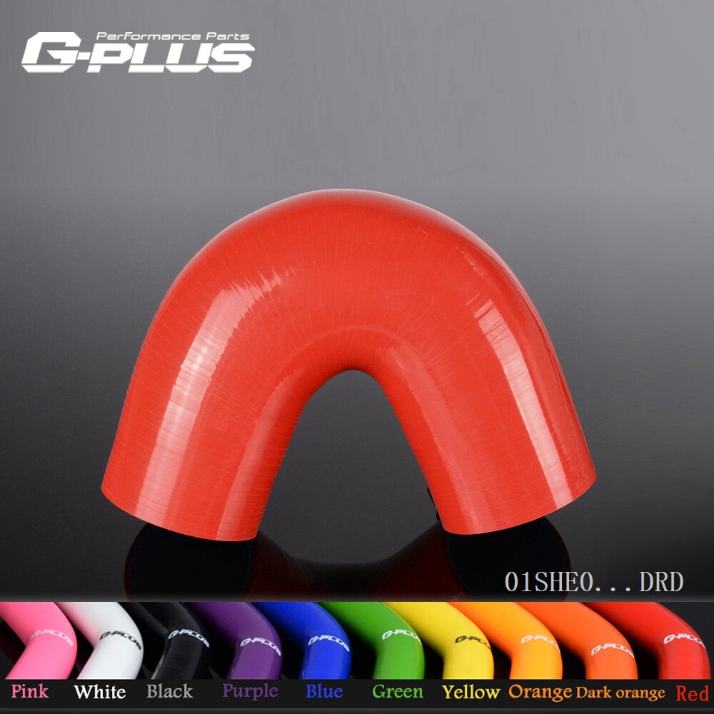 Fits 4.5-inch and 4 1/2-inch elbow couple's red silicone coolant hose 135¡ã 114 mm