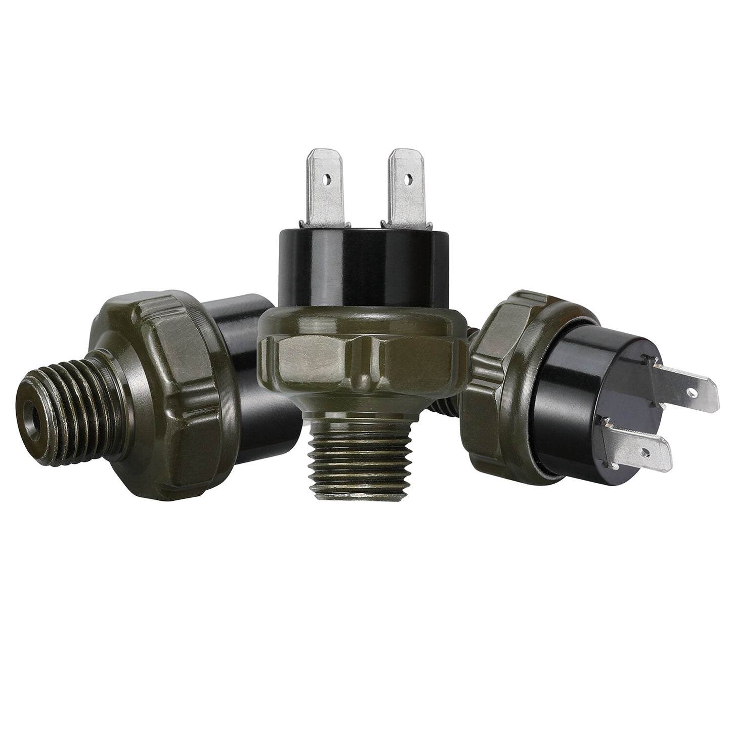 Xrmxf 3pcs 170-200PSI Air Pressure Switch Tank Mount 1/4 for Train/Air Horn
