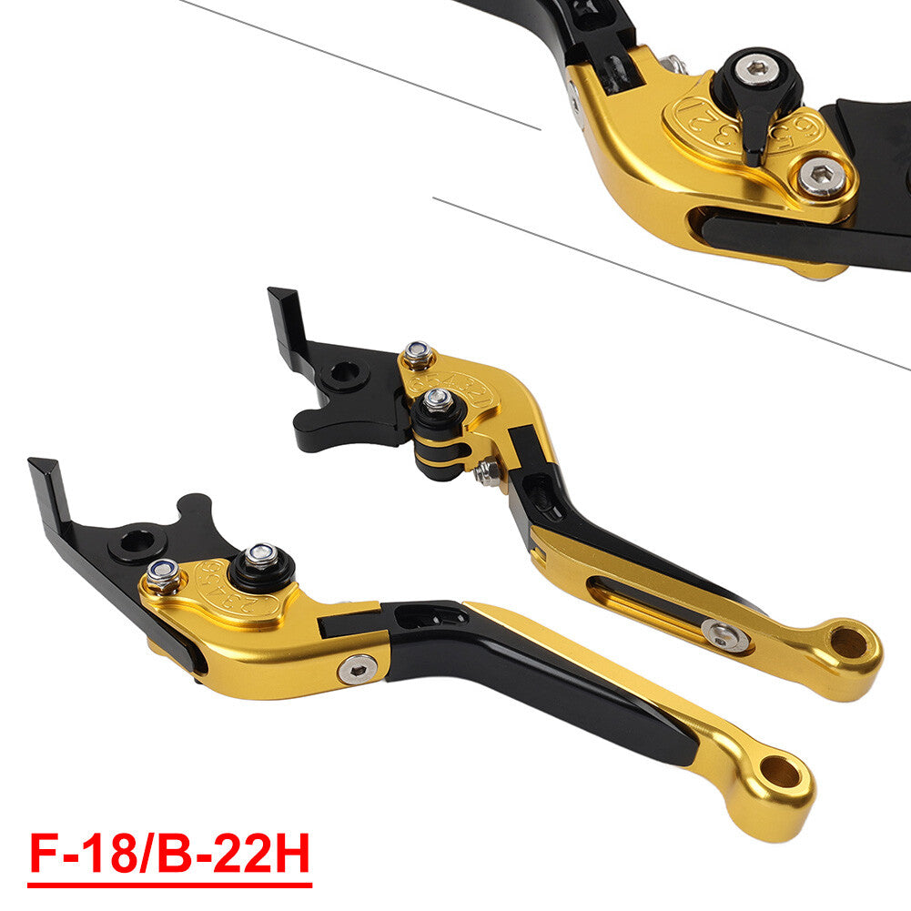 Gold CNC Folding Extendable Brake Clutch Levers for BMW S1000XR 2015-2021