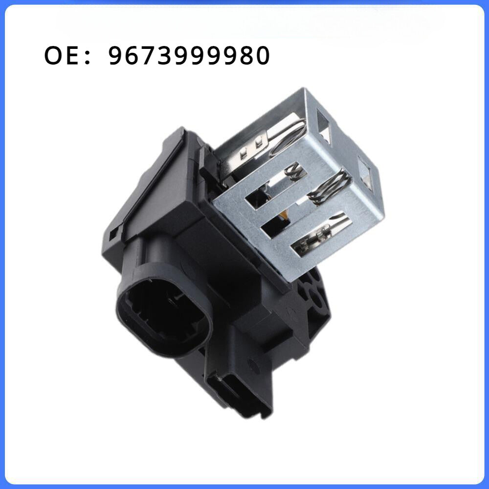 9673999980 Radiator Fan Relay Resistor for Peugeot 1007 207 208 301 407 508