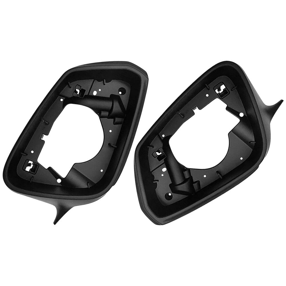 2Pcs Left+Right Rearview Mirror Housing Cover For 2014-2017 5 Series F10 F11 F18