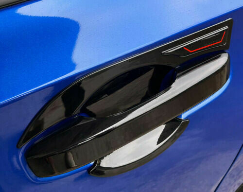 for Honda for Civic 11th 2022-2023 Glossy Black Outer Door Handle+Bowl Cover Trim 8P