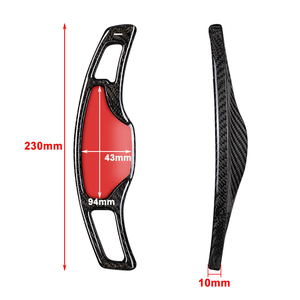 Steering Wheel Paddle Shifter Extension for Cadillac CT5 2020-2022 Carbon Fiber