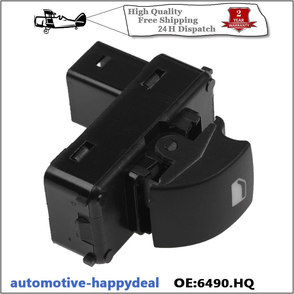 for CITROEN BERLINGO for PEUGEOT PARTNER FRONT RIGHT ELECTRIC WINDOW SWITCH 6490.HQ